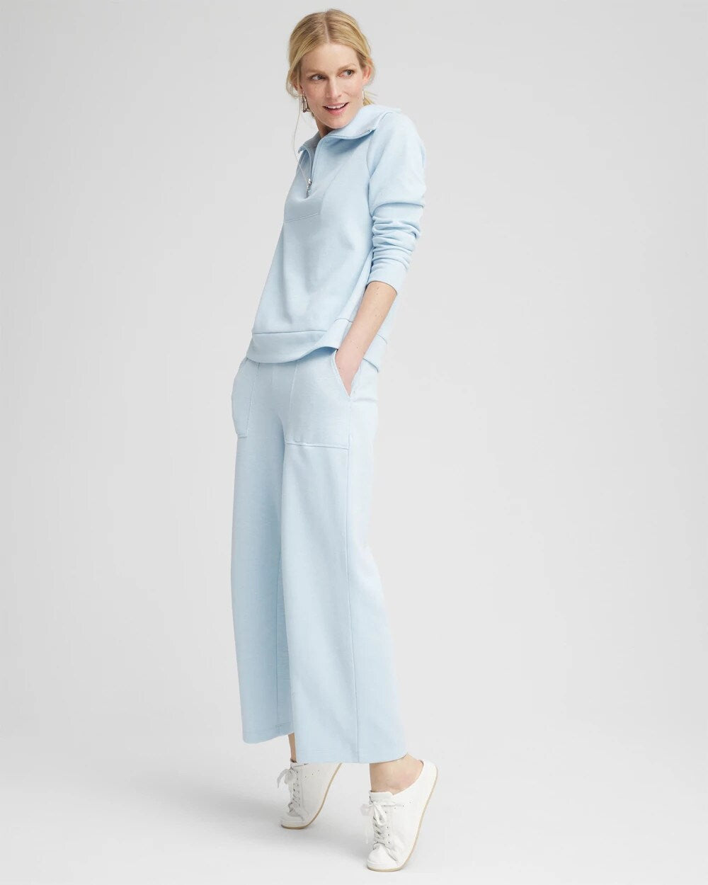 Zenergy Beach Slub Cropped Pants