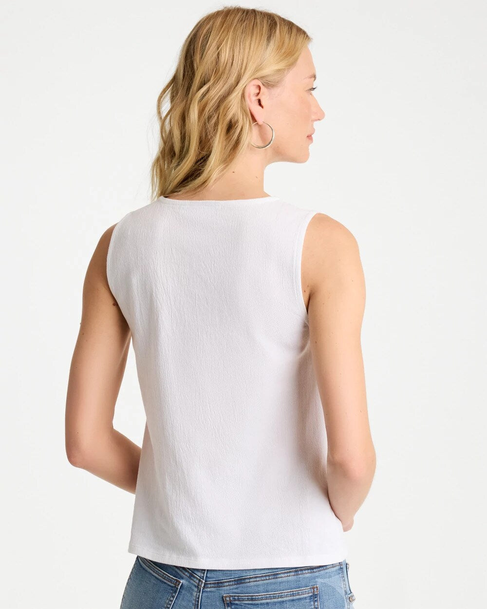 Knit Gauze Tank