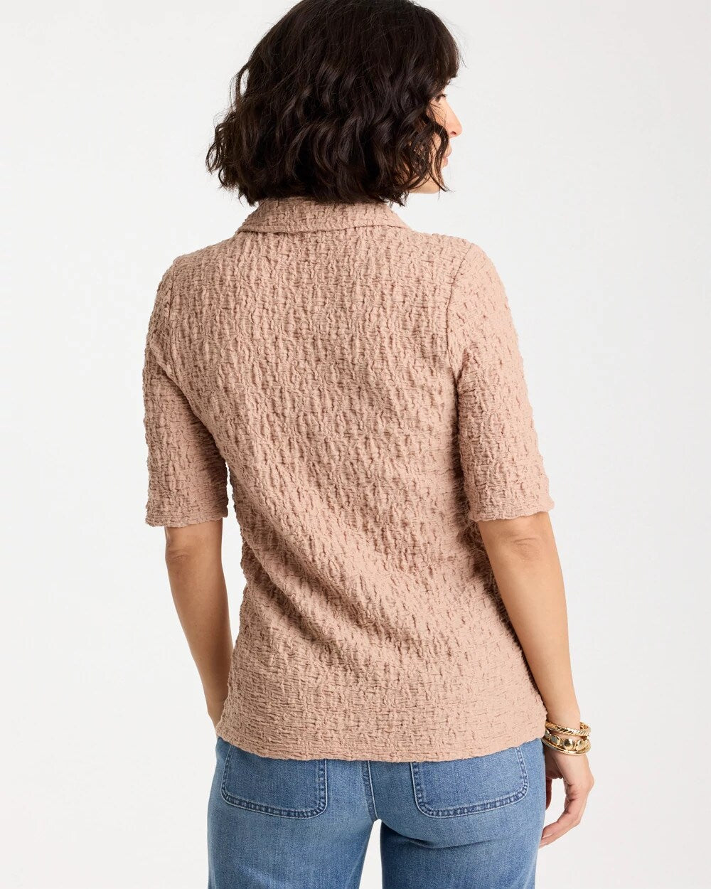 Textured Camp Tee