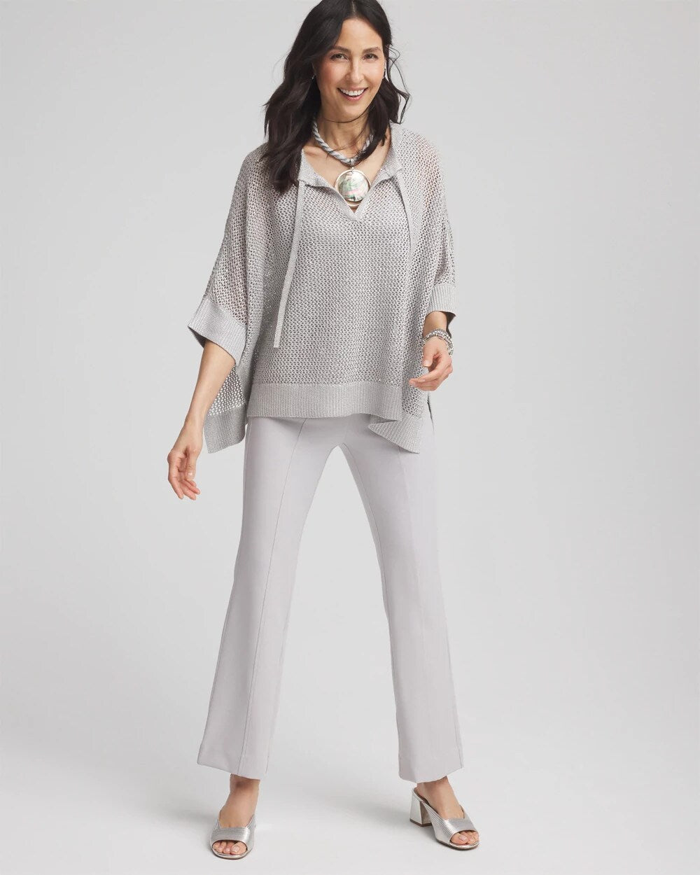Lightweight Juliet Flared Ankle Pants