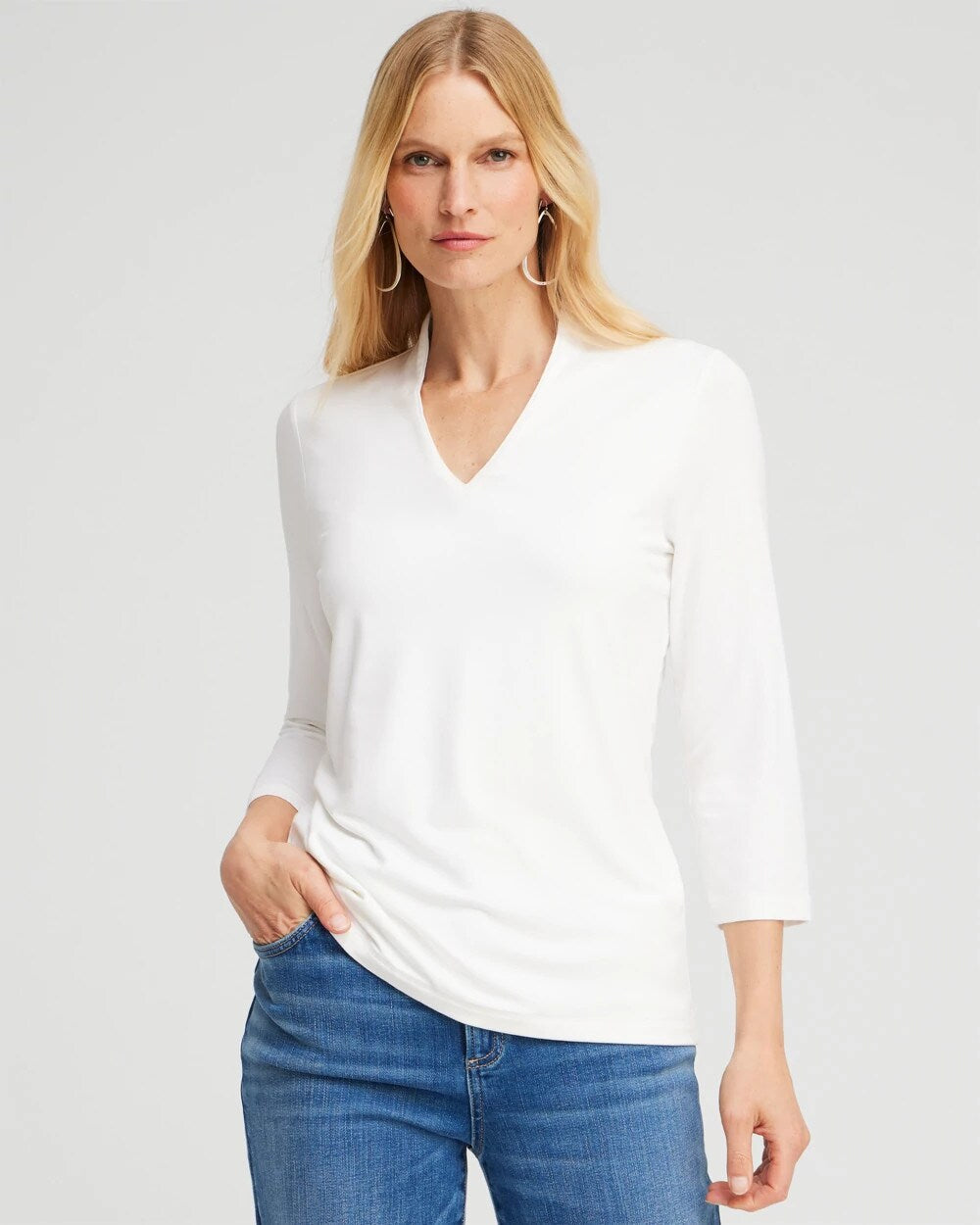 Touch of Cool 3/4 Sleeve Tee