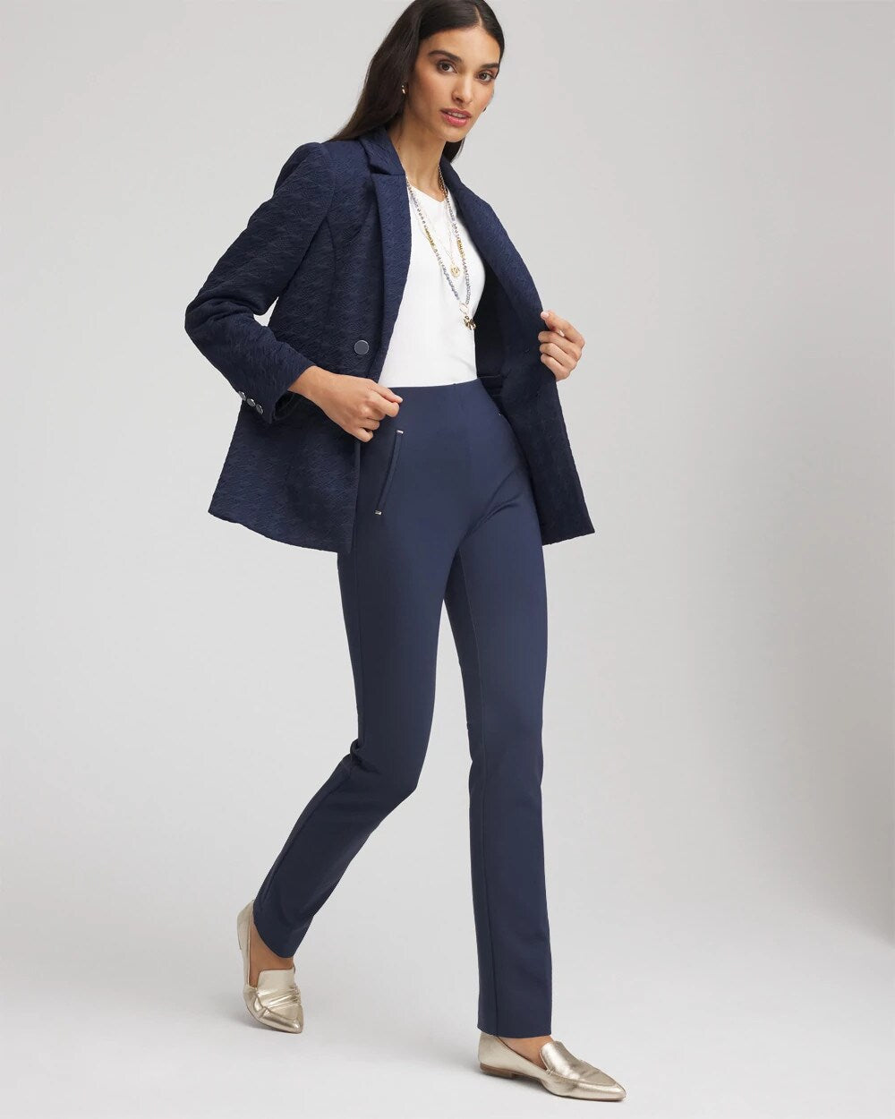 Juliet Slim Trim Detail Pants