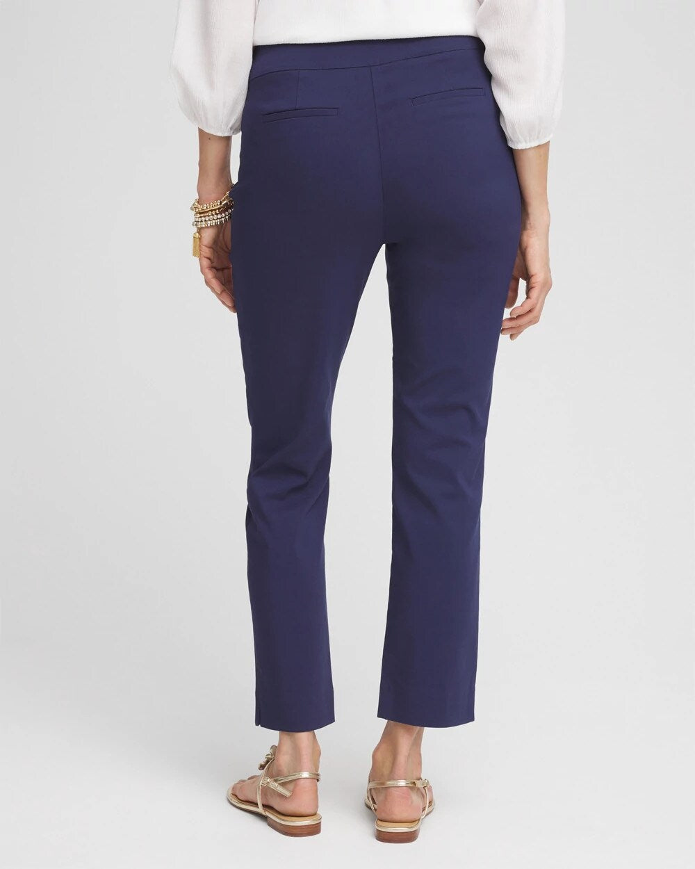 Brigitte Pull-On Cropped Pants