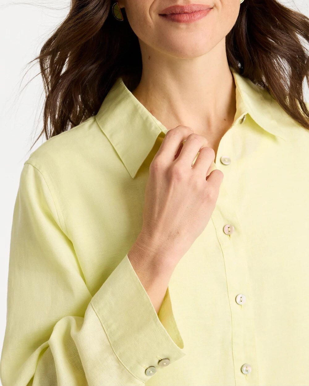 No Iron Linen Shirt