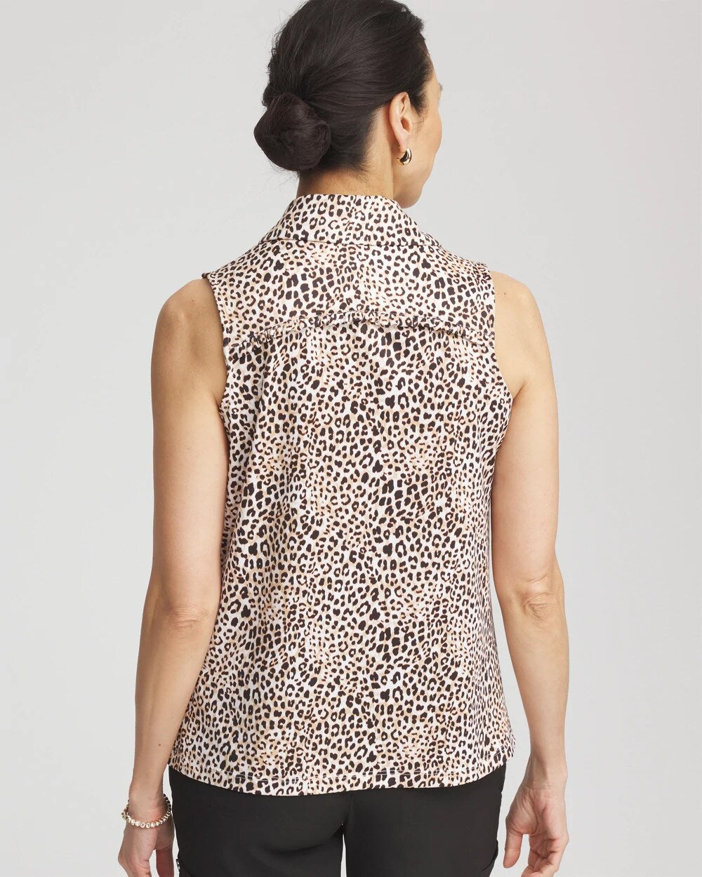 Zenergy UPF Sleeveless Ruffle Polo