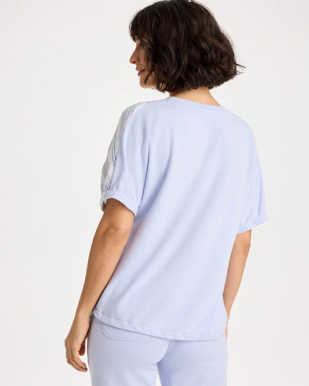 Zenergy Striped Gauze Lounge Shirt