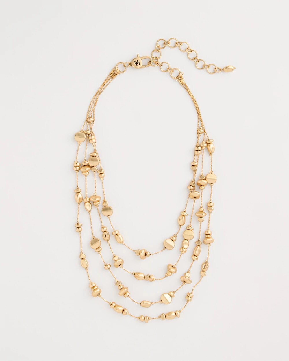 Golden Nugget Illusion Necklace