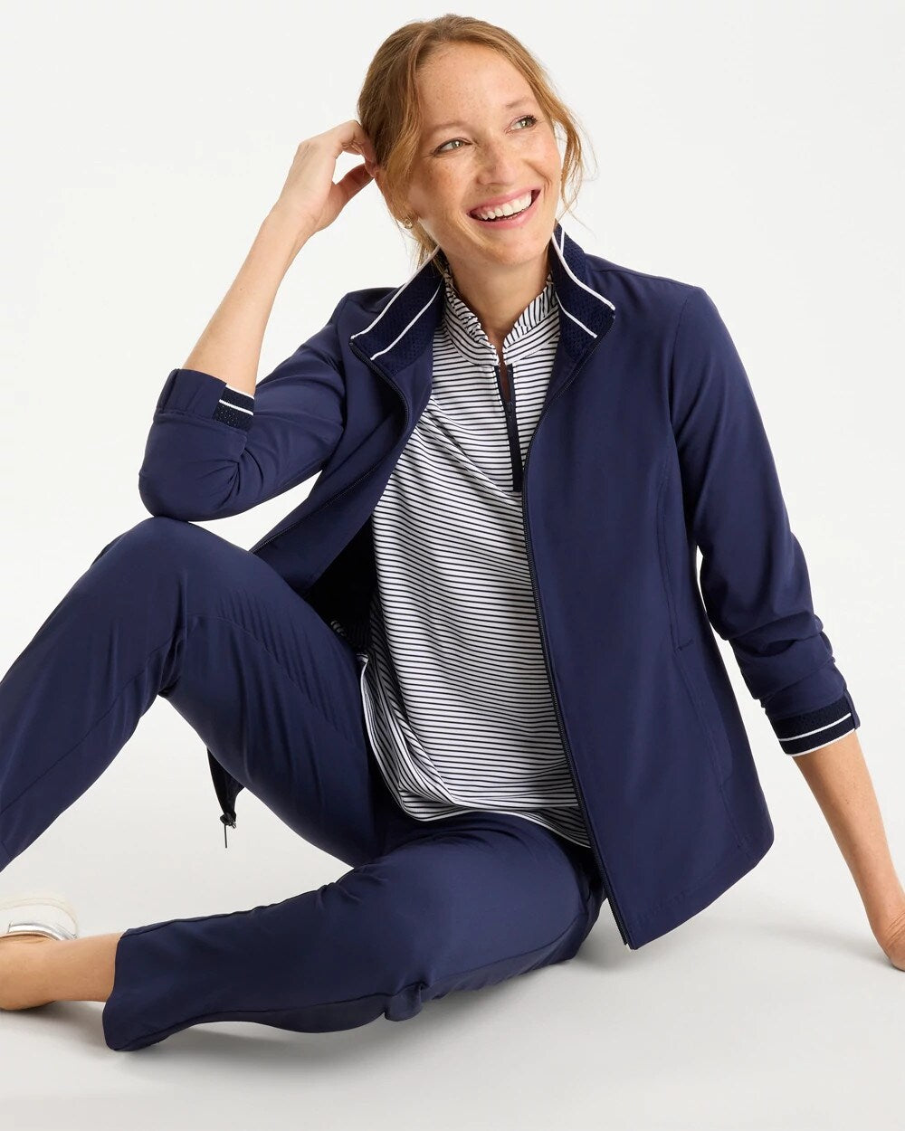 Zenergy UPF Mesh Trim Jacket
