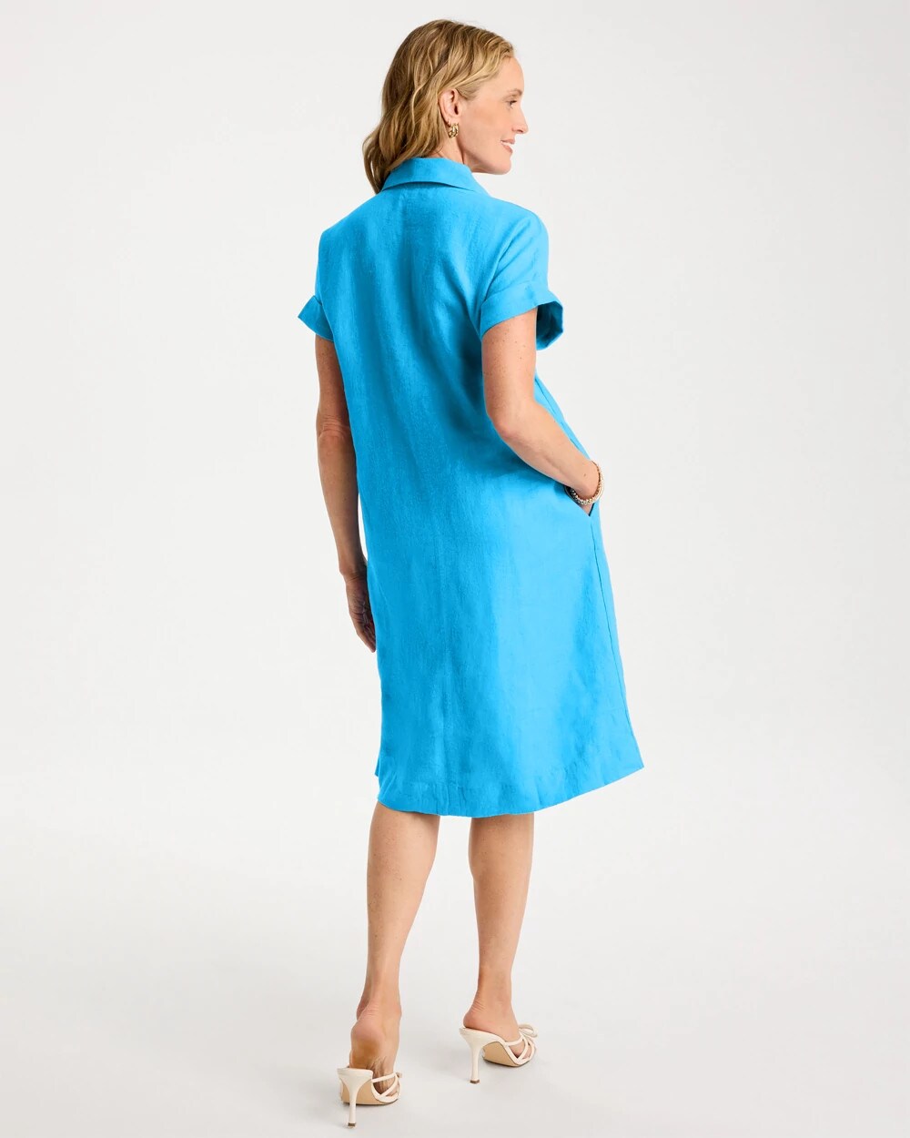 Linen Collared Dress