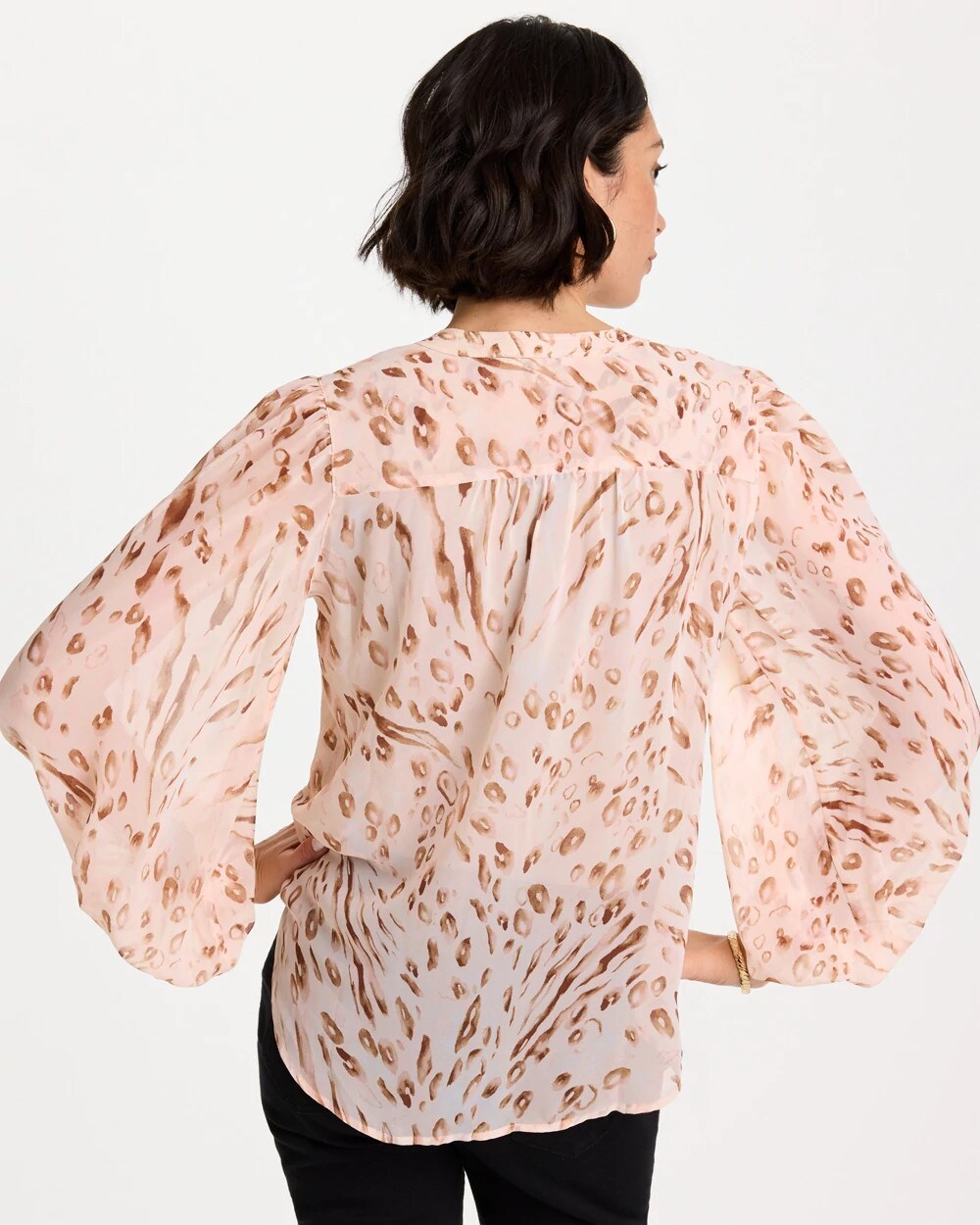 Georgette Soft Spots Blouse