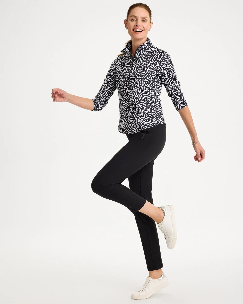 Zenergy Ripstop Pull-On Tapered Ankle Pants