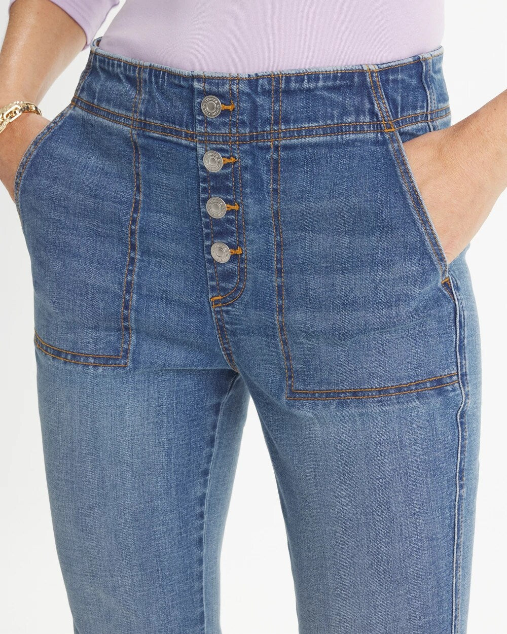 Pull-On 22 Capri Jeans
