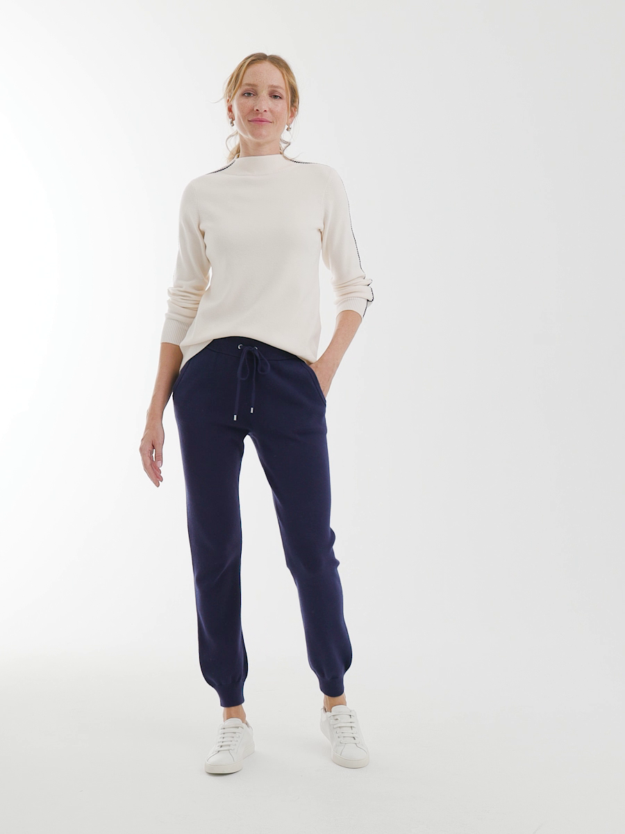 Zenergy Luxe Cashmere-Blend Ankle Jogger Pants