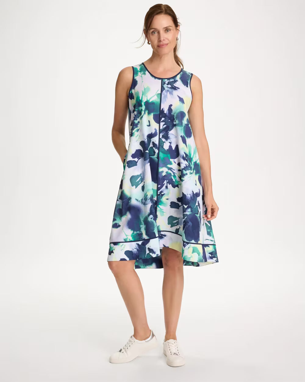 Zenergy UPF Floral Midi Dress