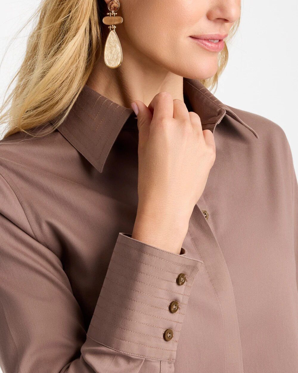 No Iron Stretch Tunic