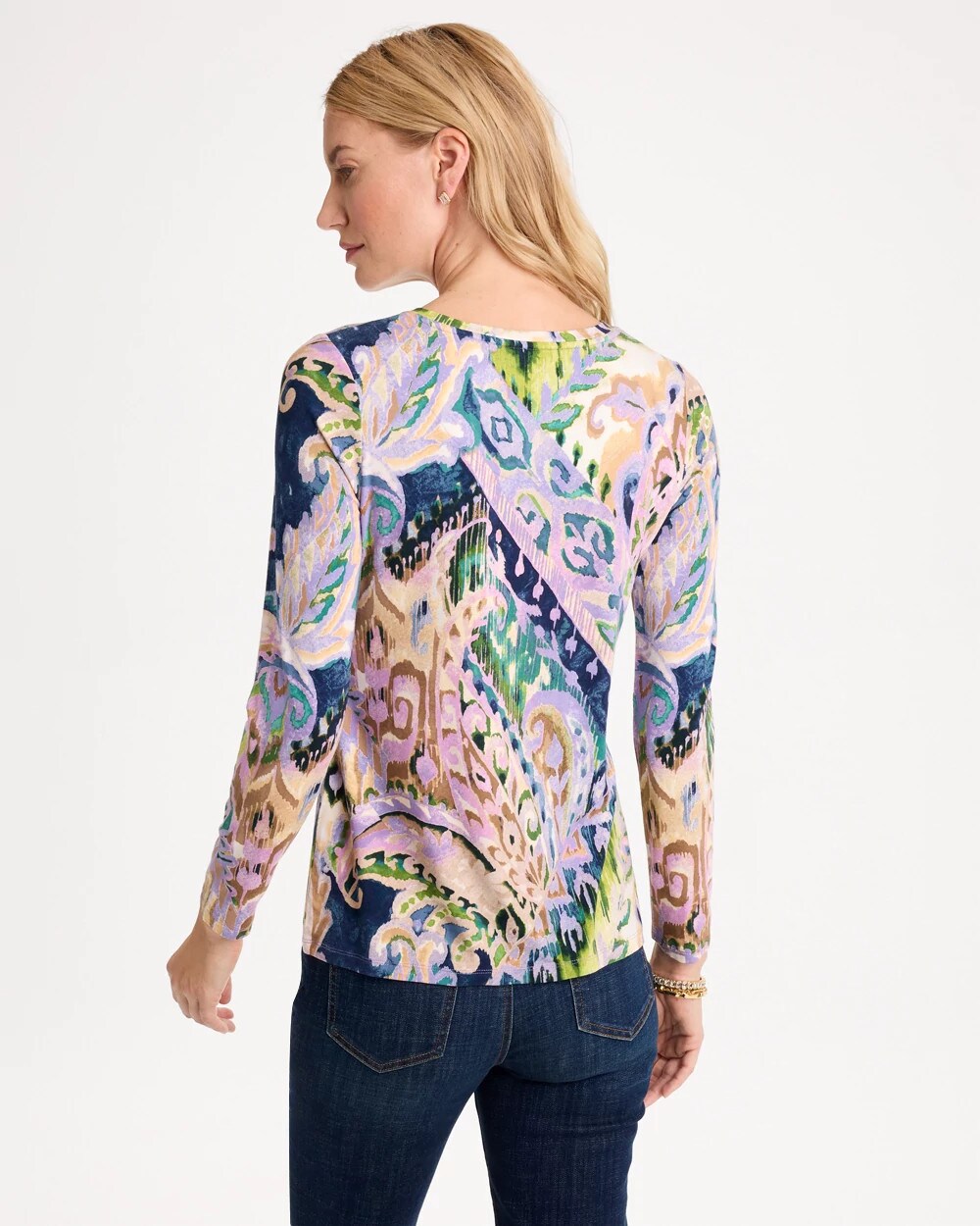 Paisley Touch of Cool Layering Tee