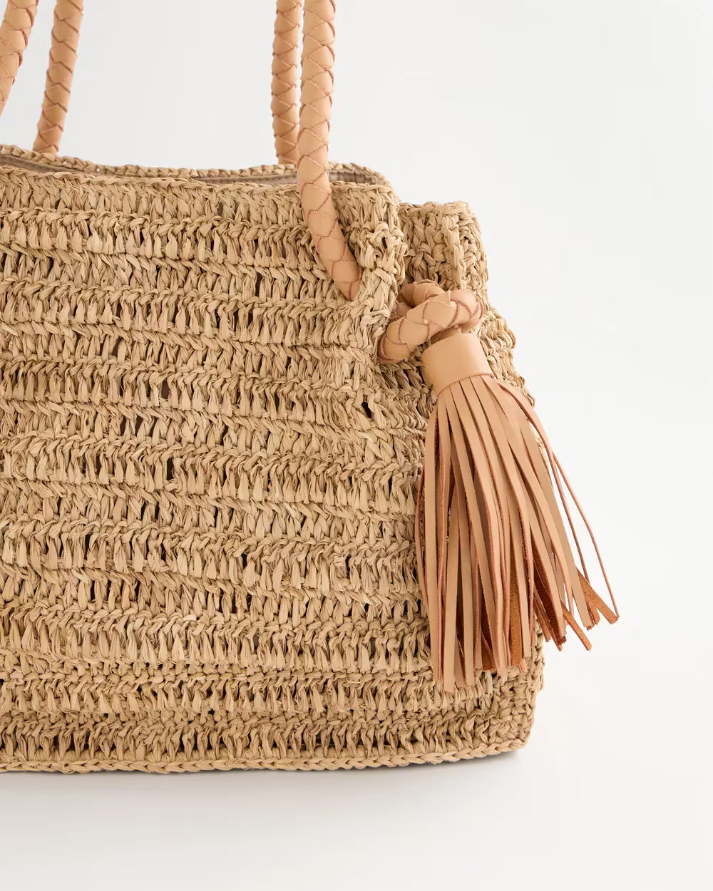 Chico's x Romi Boho 4-Tassel Tote