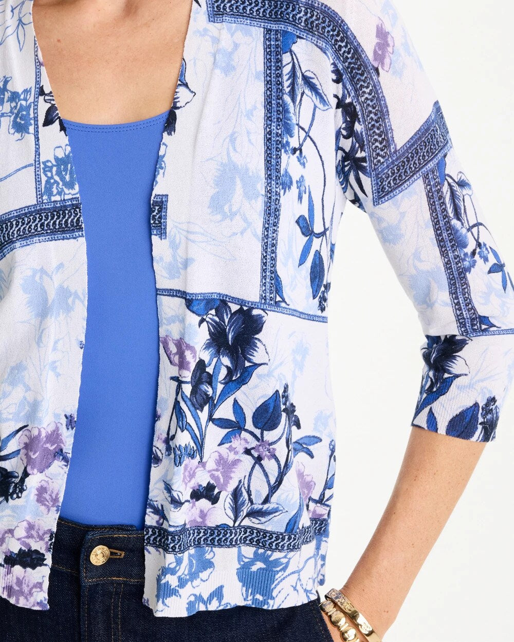 Summer Romance Botanical Cardigan