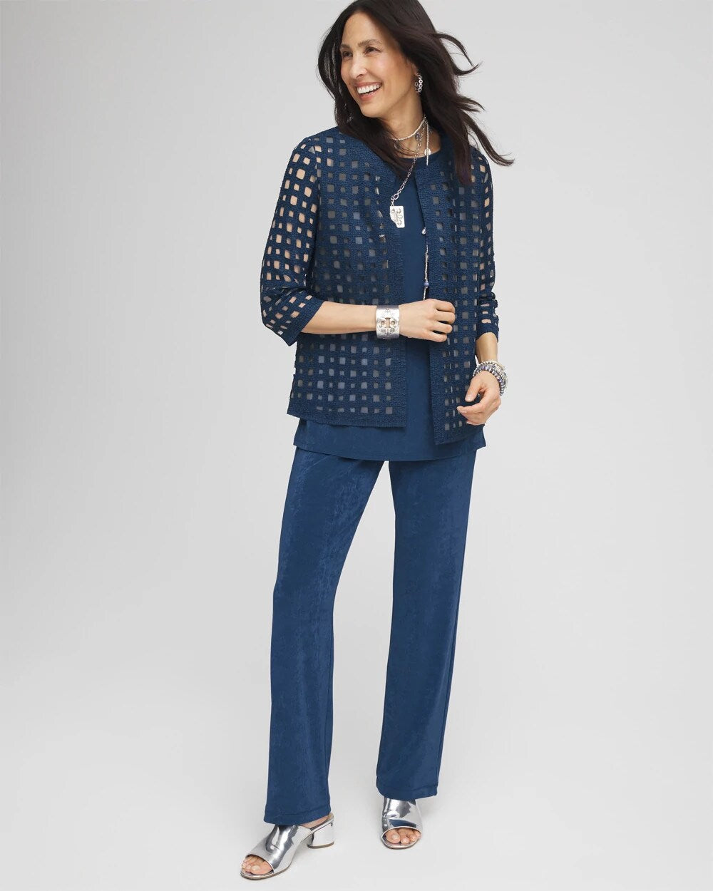Travelers Collection Cutout Crush Jacket