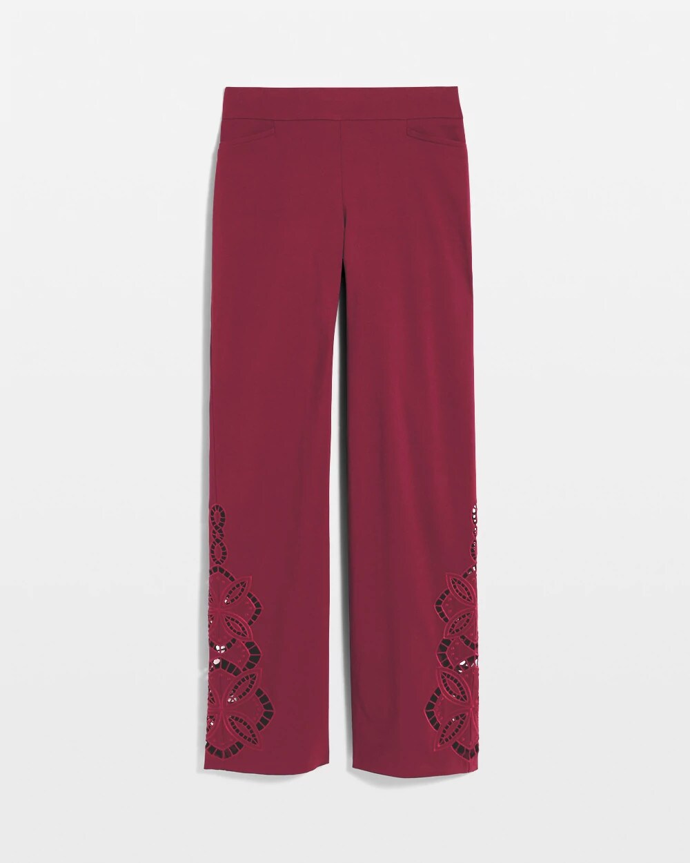 Brigitte Cut-out Wide-Leg Pants