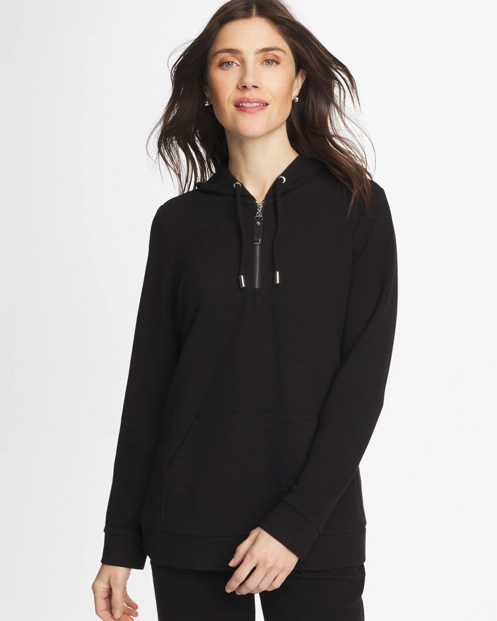 Zenergy Soft Waffle Hooded Top