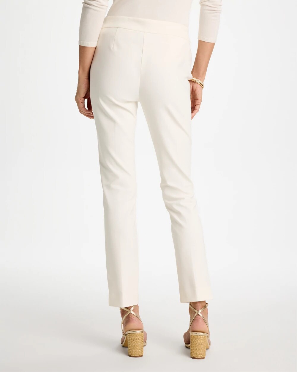 Juliet Bi-Stretch Slim Ankle Pants