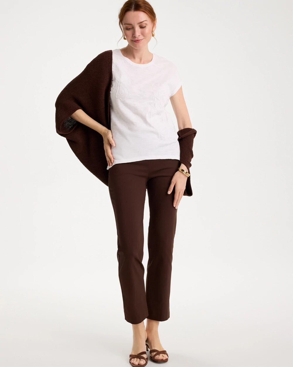 Brigitte Straight Crop