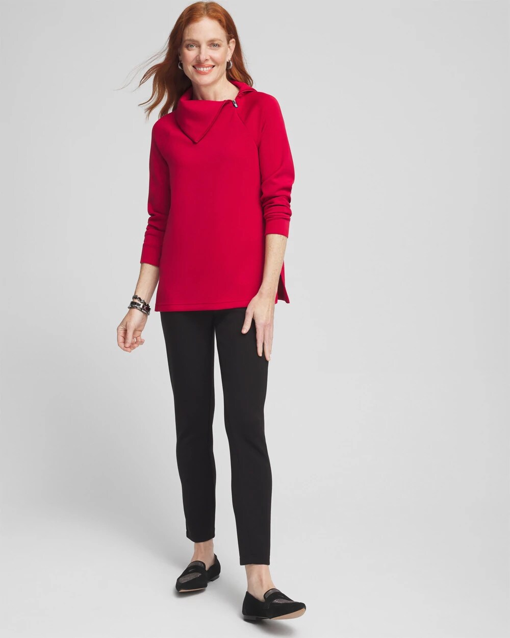 Zenergy Scuba Zip Neck Tunic