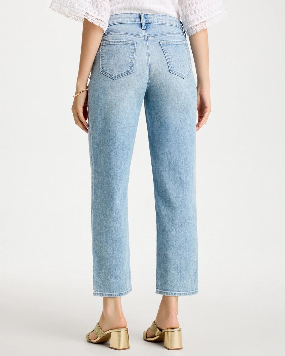 Relaxed Boyfriend Rolled Hem Jean