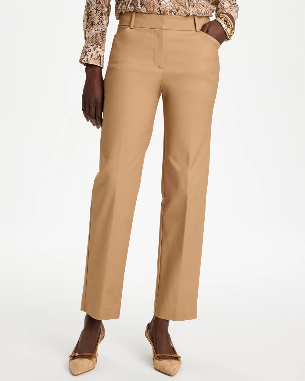 Emme Slim Soft-Stretch Pants
