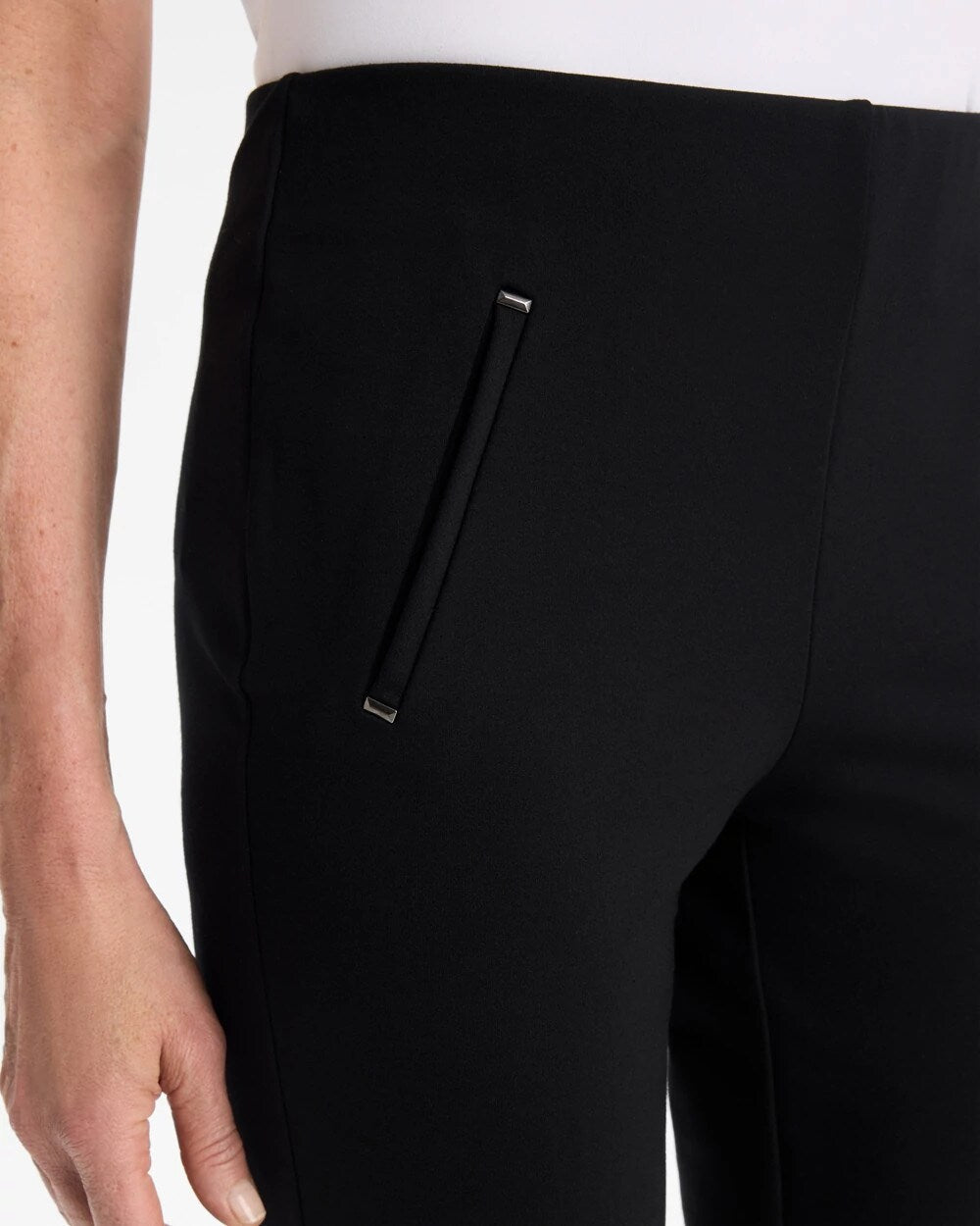 Juliet Slim Trim Detail Ankle Pants