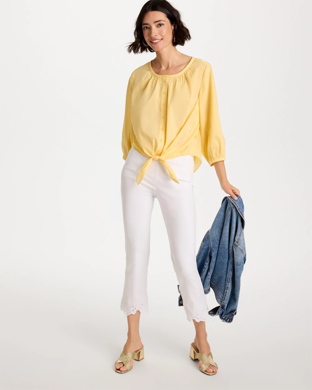 Tie-Front Top