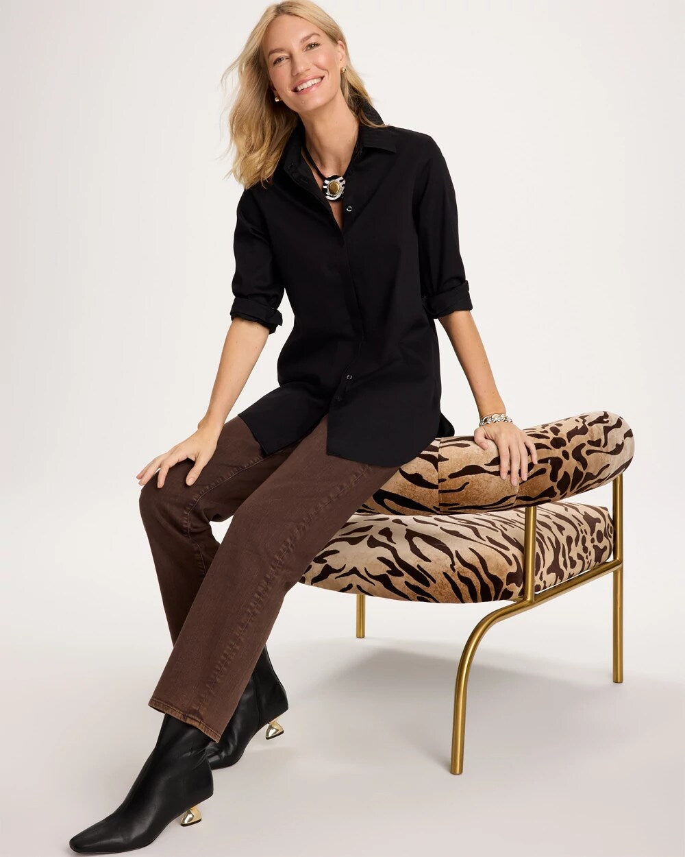 No Iron Stretch Tunic