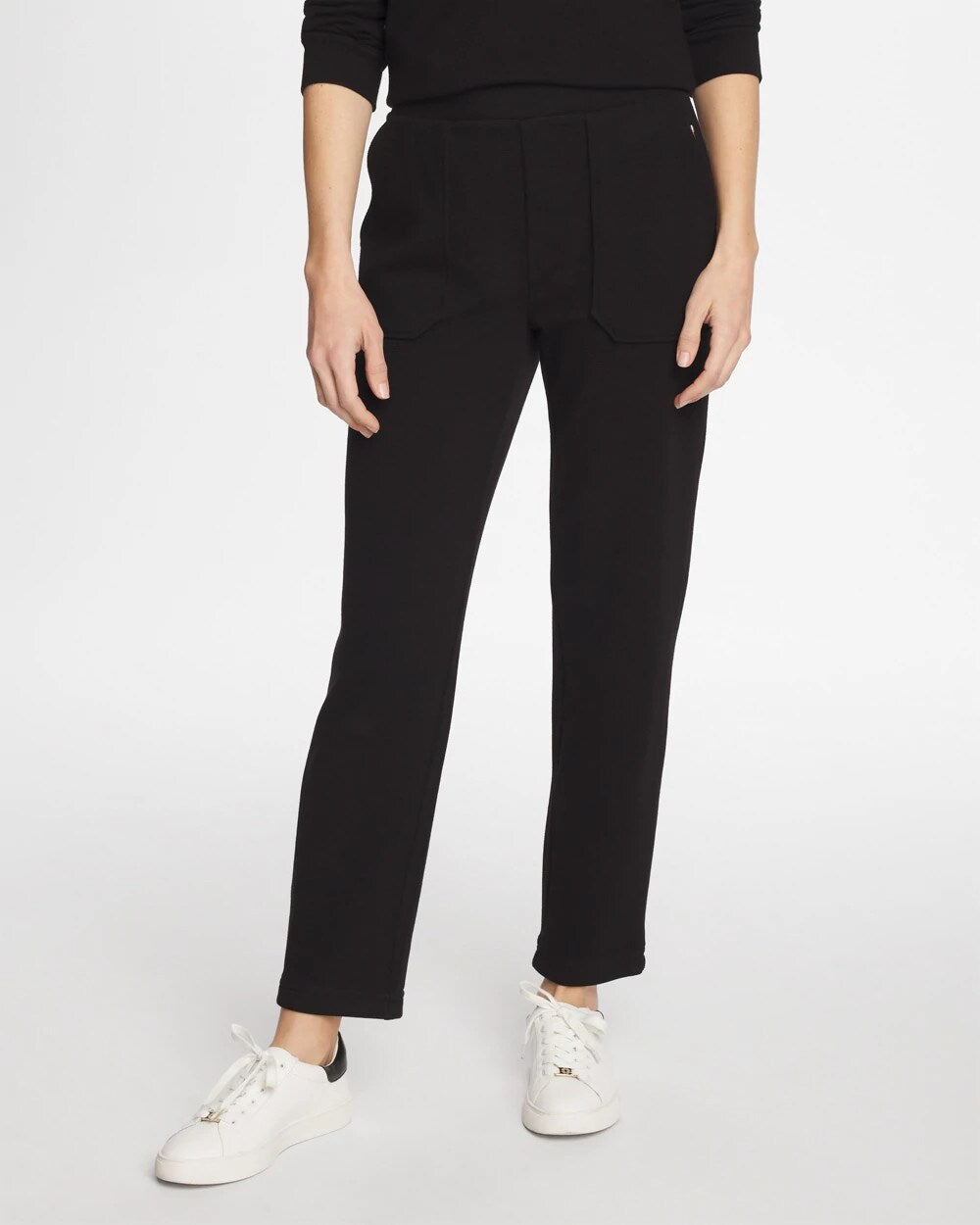 Zenergy Soft Waffle Tapered Ankle Pants