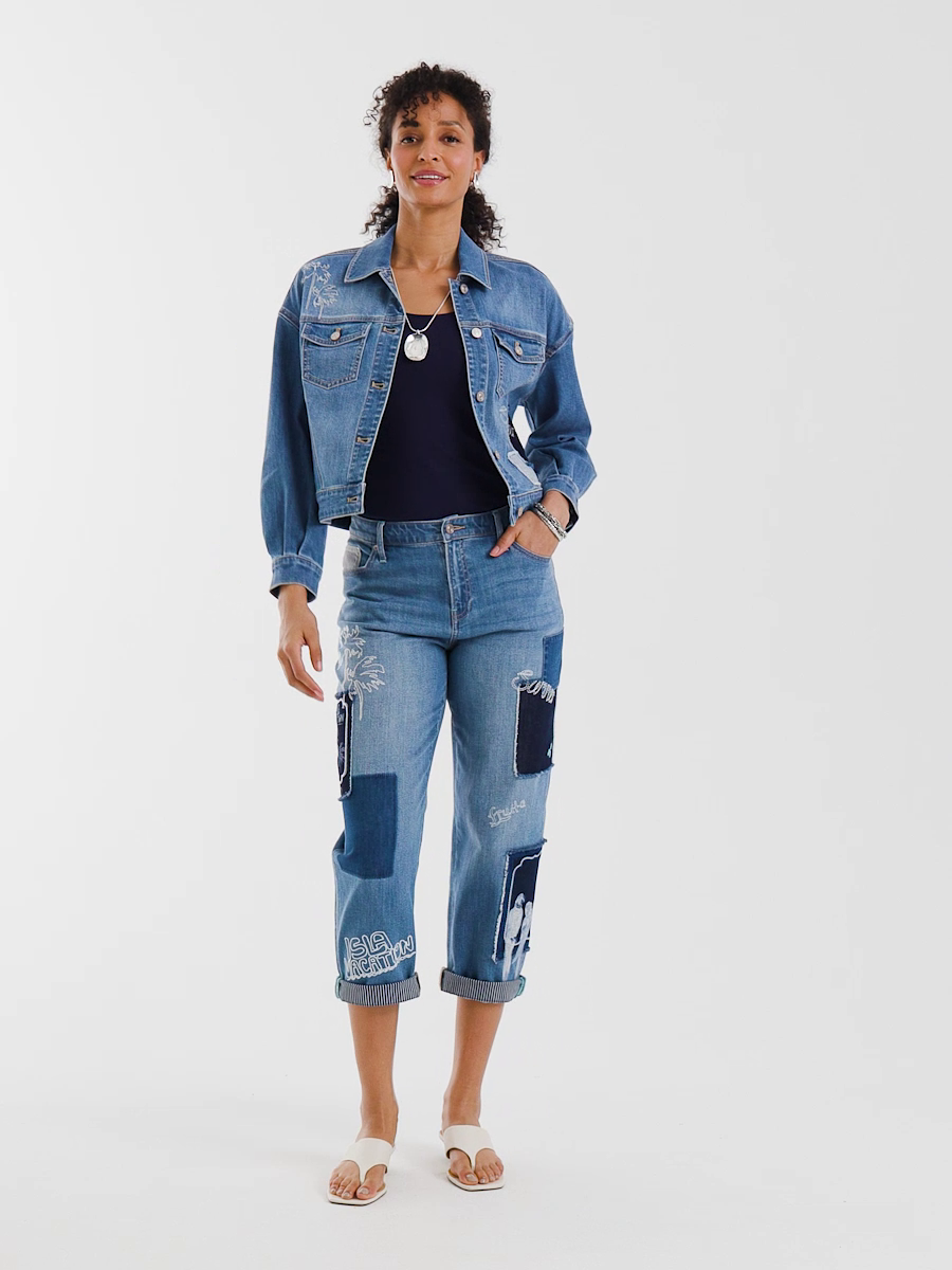 Relaxed Boyfriend Summer Jean