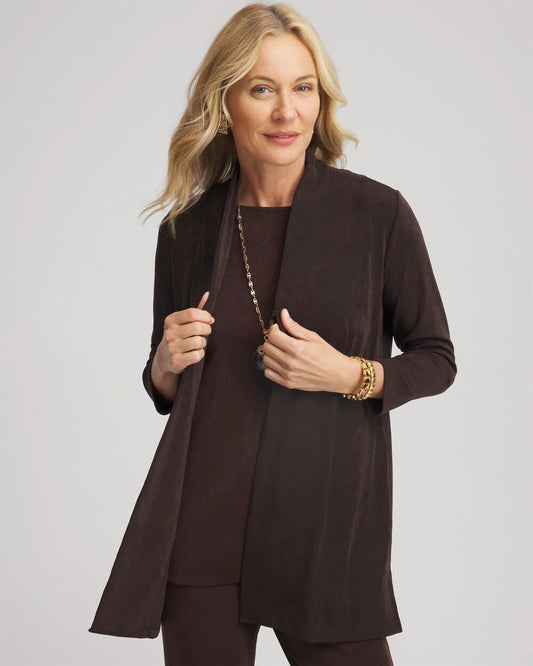 Travelers Classic Long Knit Jacket
