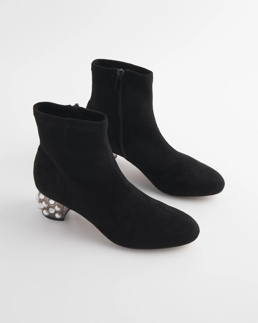 Danika Embellished Vegan Suede Boots