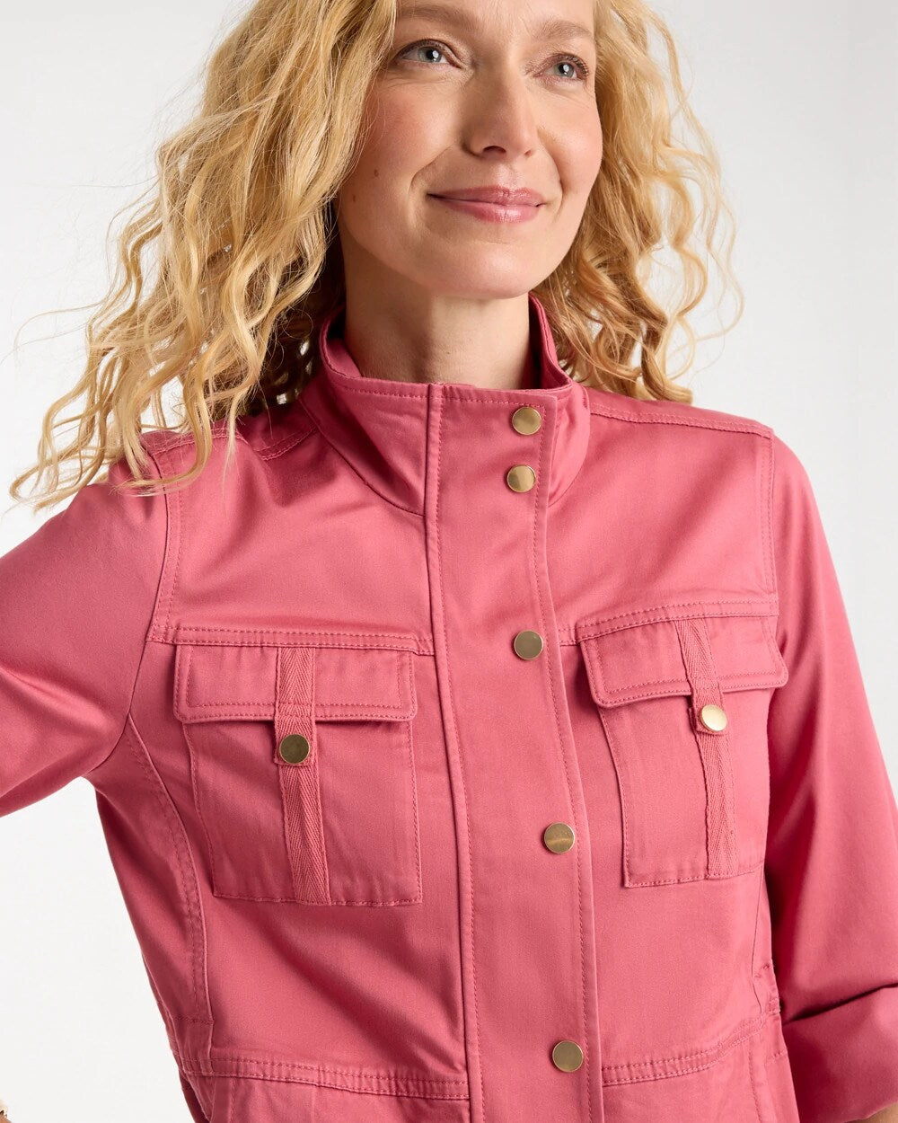 Soft-Stretch Utility Jacket