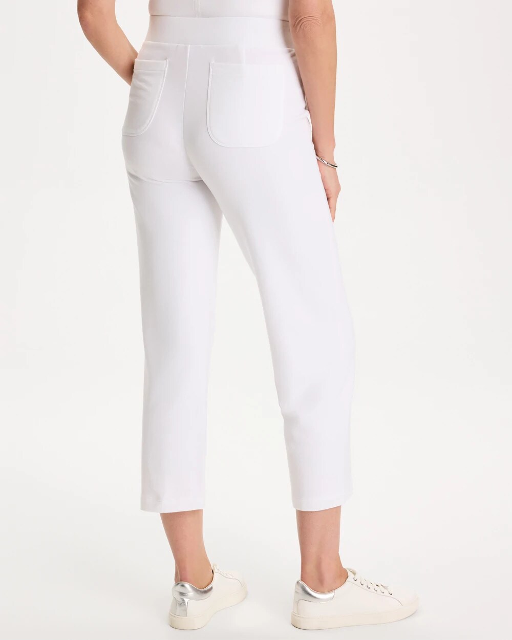 Zenergy French Terry Cropped Pants