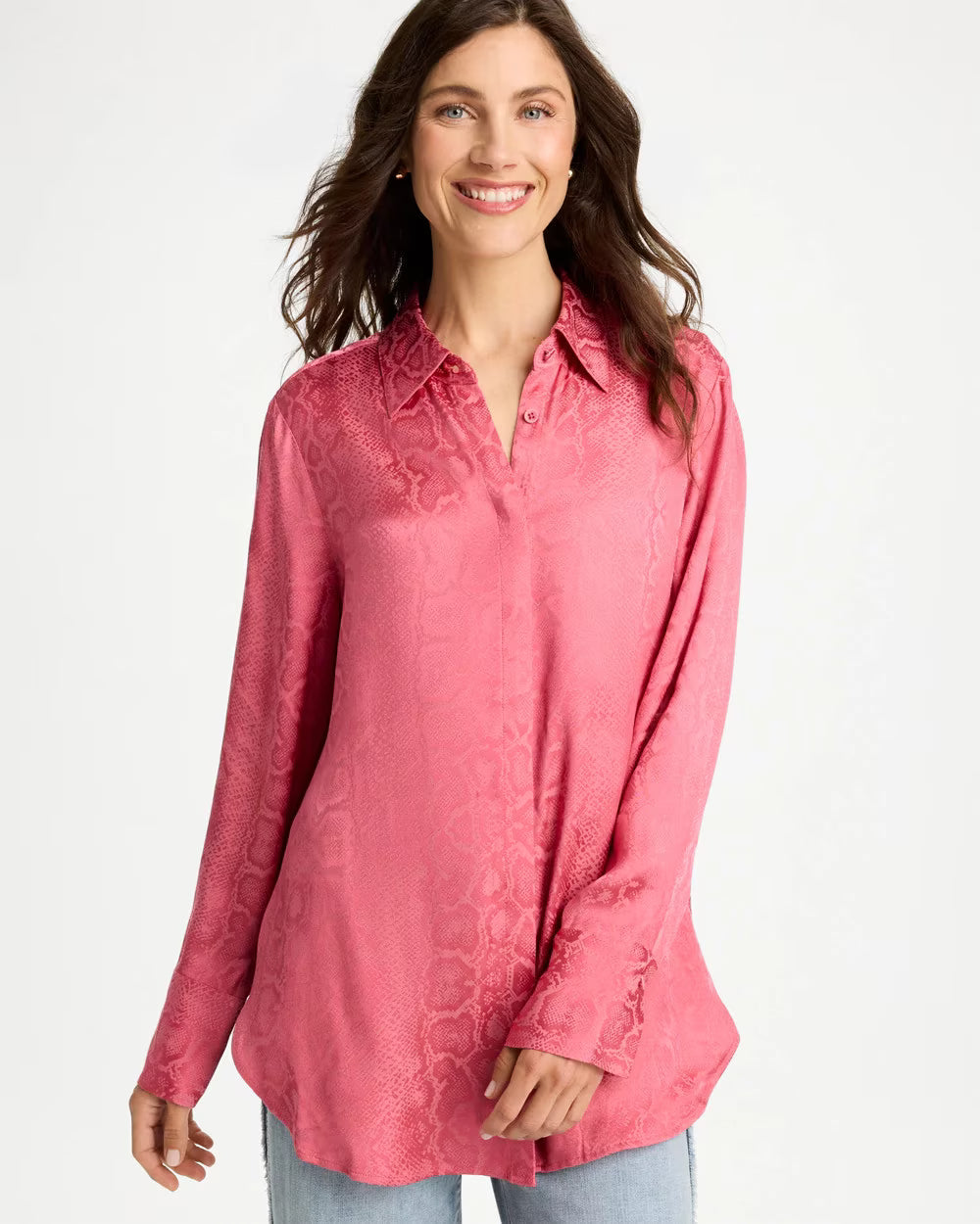Snake Jacquard Tunic
