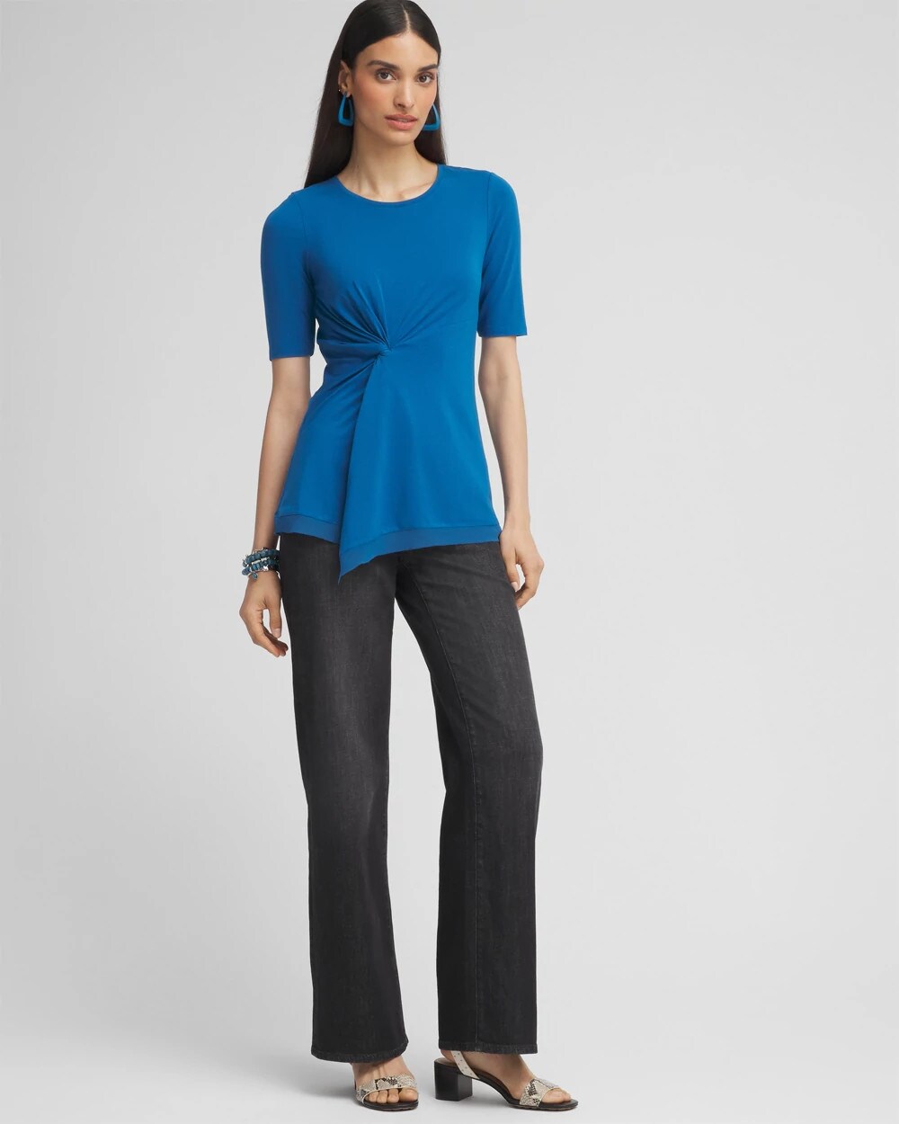 Touch of Cool Draped Tunic