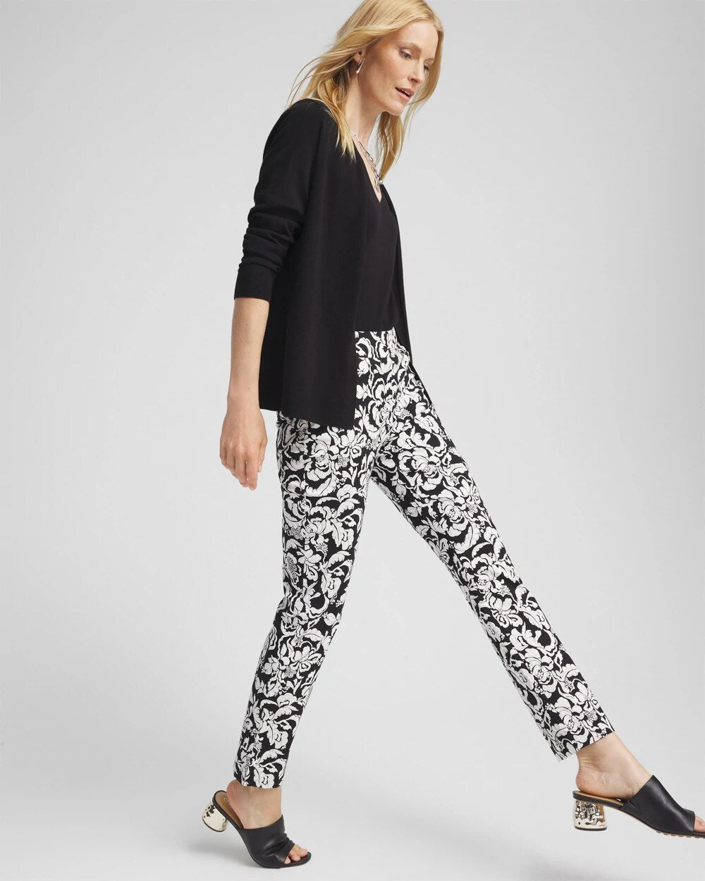 Brigitte Bouquet Ankle Pants