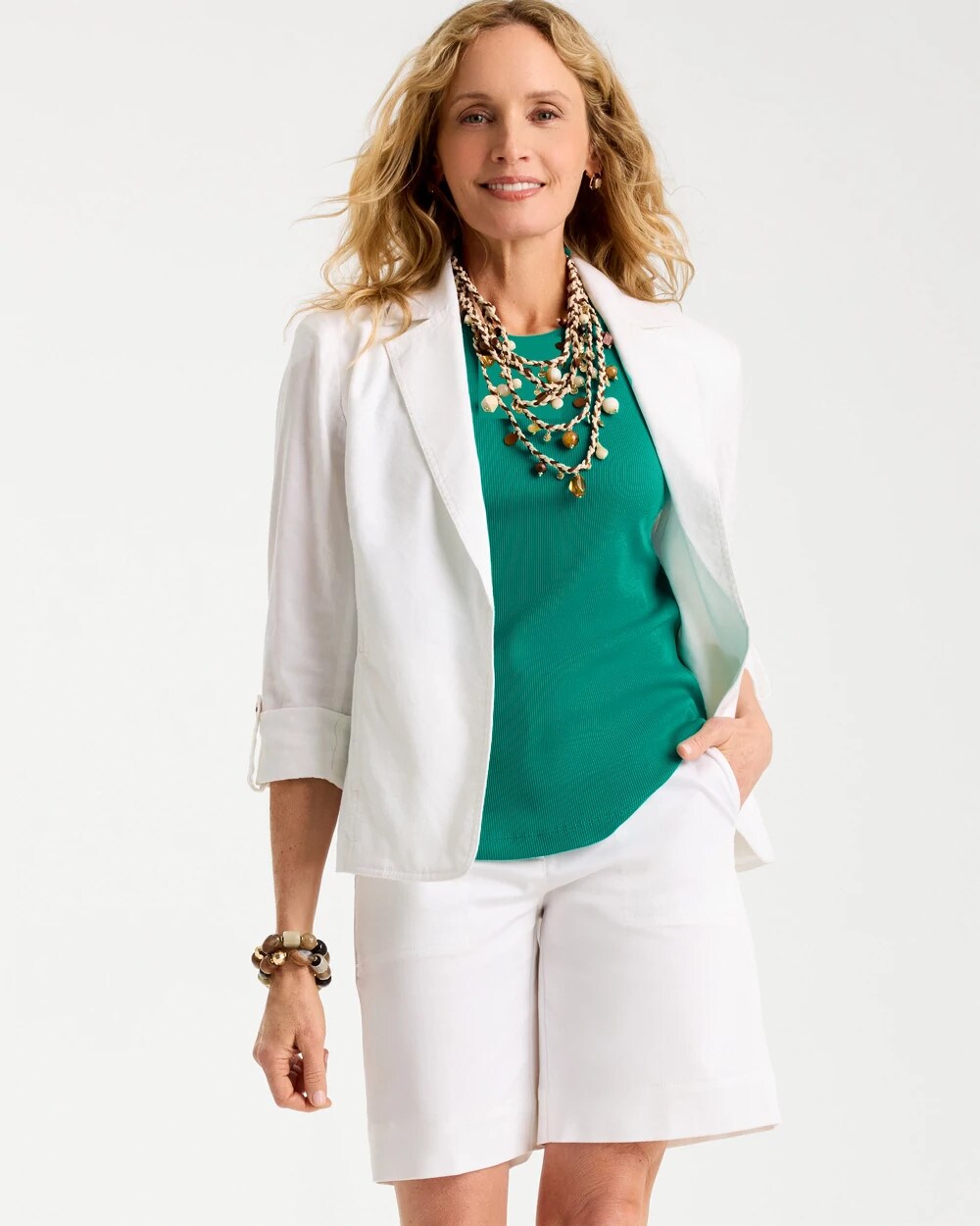 High Neck Rib Tank