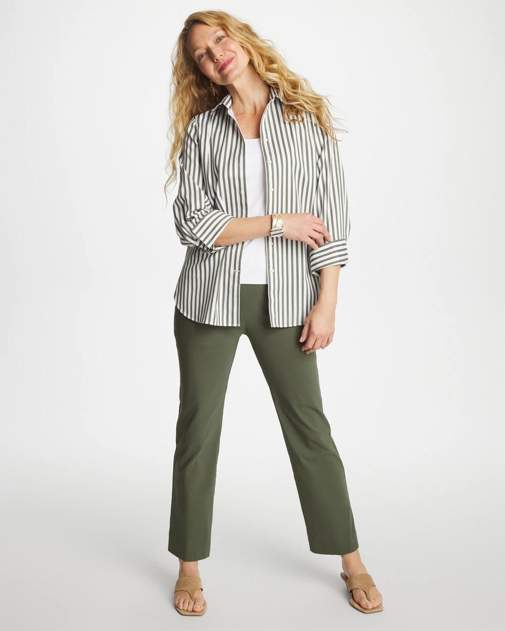 Brigitte Straight Crop