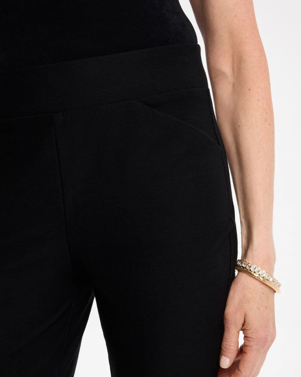 Travelers Collection Crepe Ankle Pants
