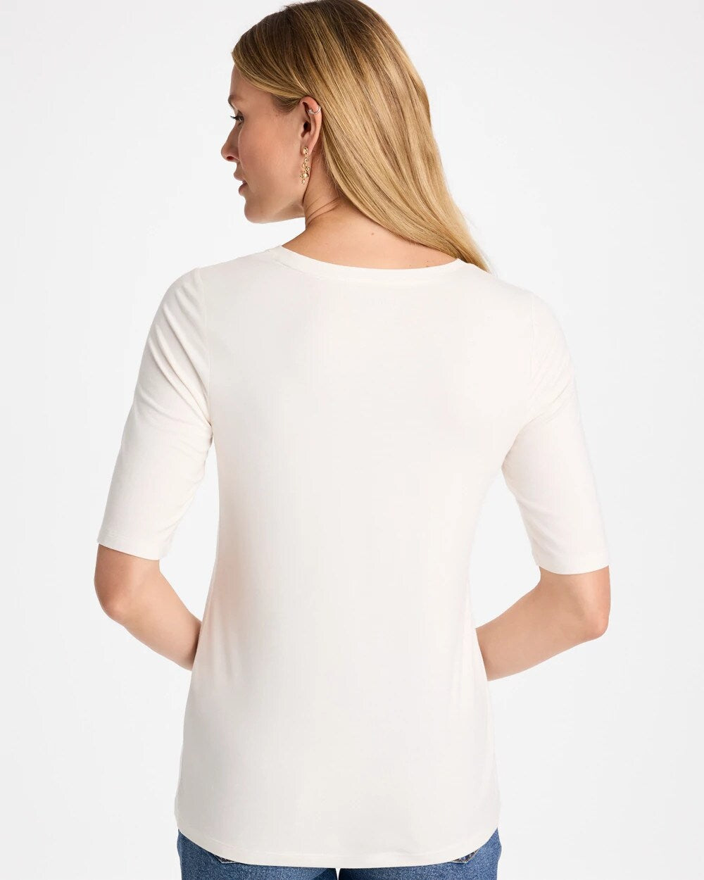 Touch of Cool Elbow Sleeve Tee