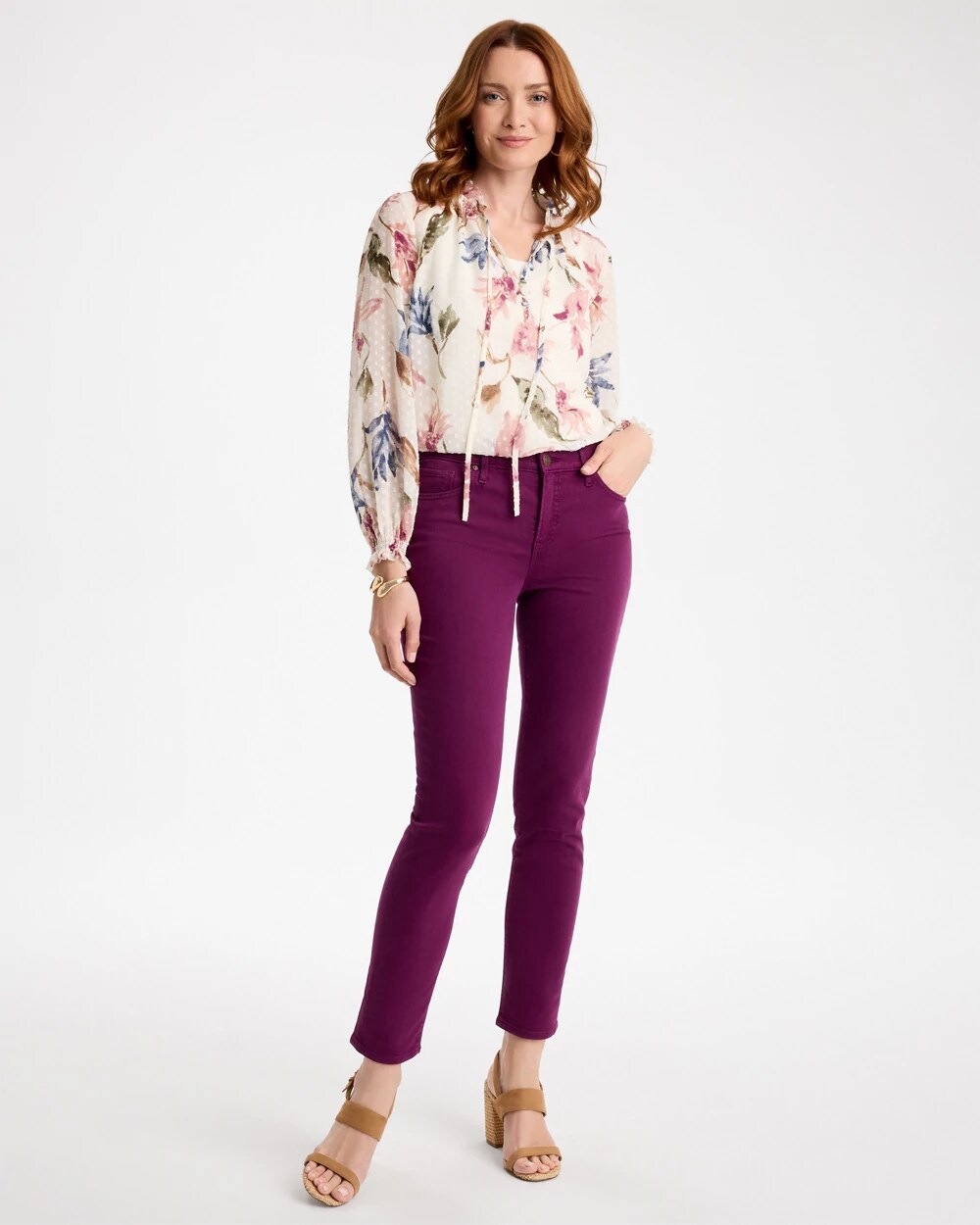 Girlfriend Slim Ankle Jeans