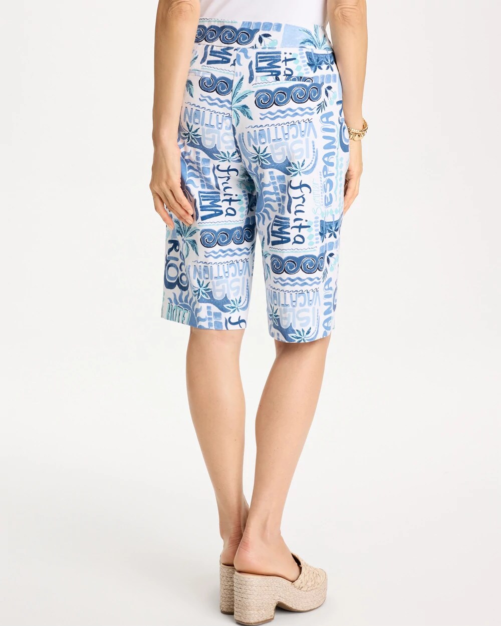 Tropical Brigitte Slim Shorts