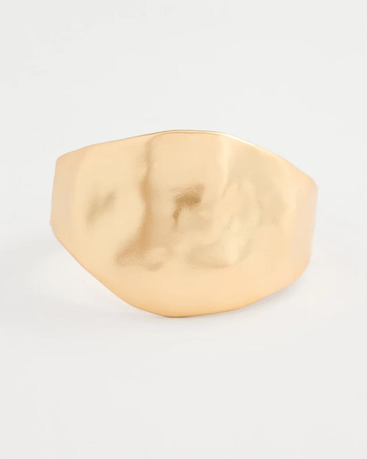 Textured Hinge Cuff Bracelet