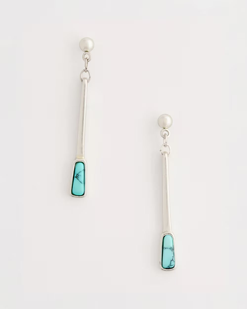 Linear Drop Earrings